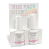 Duo Pack Rubber Base by #LVS | Camouflage Pink 15ml 