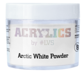 Acrylic Powder Arctic White by #LVS