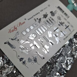 Foil Colour Silver 21 by #LVS