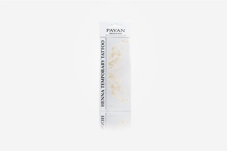 Pavan Henna | Temporary Tattoo | Lovein Lucknow Gold 03