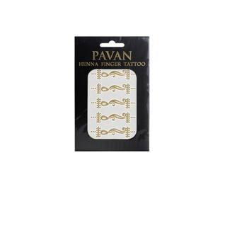 Pavan Henna | Finger Tattoo | Design 7G