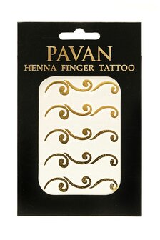 Pavan Henna | Finger Tattoo | Design 2G