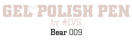 Gel Polish Pen by #LVS | Bear #09 4ml