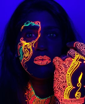 Pavan Henna | Neon Yellow