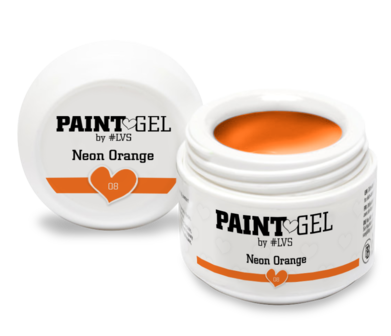 Paint Gel by #LVS | 08 Neon Orange