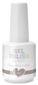 Gel Polish by #LVS | 207 Canadian Latte 15ml