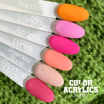 Color Acrylics by #LVS | CA17 Papaya 7g