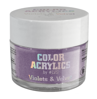 Color Acrylics by #LVS | CA41 Violets &amp; Velvet 7g