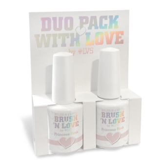 Duo Pack Brush &#039;n Love by #LVS | Princess Pink