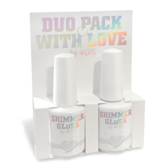 Duo Pack Shimmer Gloss by #LVS 15ML