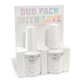 Duo Pack Supreme Matt by #LVS 15ml 