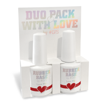 Duo Pack Rubber Base by #LVS | Love Me 15ml