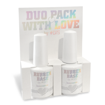 Duo Pack Rubber Base by #LVS | Innocence 15ml