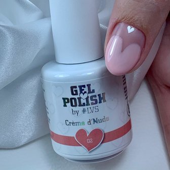 Gel Polish by #LVS | 002 Cr&egrave;me d&#039;Nude 15ml