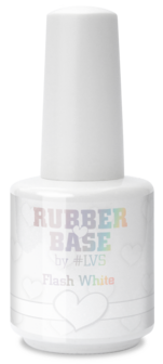 Duo Pack Rubber Base by #LVS | Flash White 15ml 