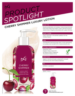 CHERRY SHIMMER Lotion 236ml