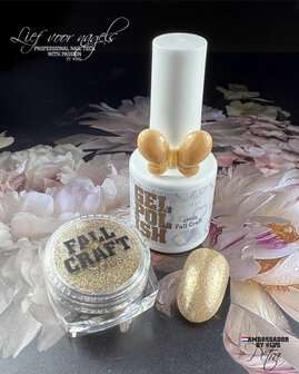 Uniquely Me Glitters Fall Craft by #LVS