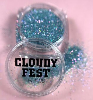 Uniquely Me Glitters Cloudy Fest by #LVS