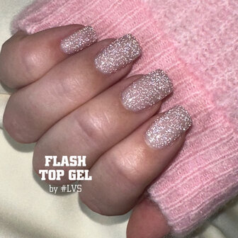 La Petite Flash Top Gel Silver 7ml by #LVS