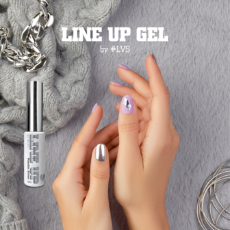 Line Up Gel Metallic Silver by #LVS