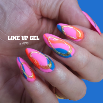 Line Up Gel Metallic Gold by #LVS