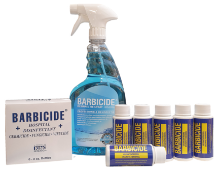 Barbicide Bullets &amp; Spray