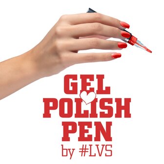 Gel Polish Pen by #LVS | Ssssjjt... Red 4ml