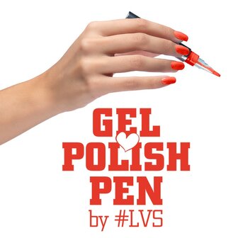 Gel Polish Pen by #LVS | Chili Red 4ml