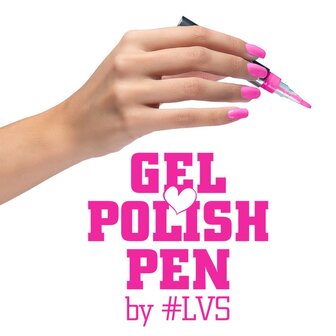 Gel Polish Pen by #LVS | Crimson 4ml