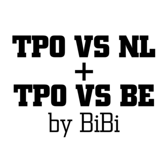 BIG NEWS! TPO VS NL EN VS BE by BiBi