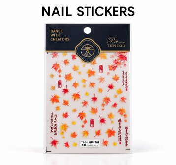Herfst Nail Art Stickers 02