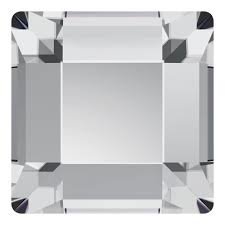Swarovski Flat Backs Square 4mm Crystal 12pcs (25)