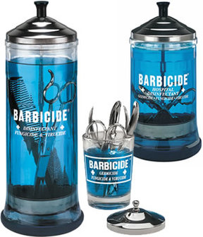 Barbicide Disinfection Bottle Stainless Stainless Steel Immersion