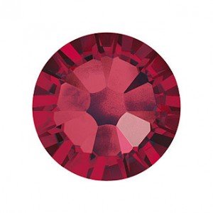 Swarovski Xilion Flat Backs SS7 Ruby 70pcs (64)