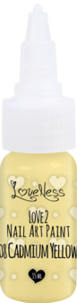 LoveNess | Love 2 Nail Art Paint Cadium Yellow 008