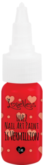 LoveNess | Love 2 Nail Art Paint Vermilion 016