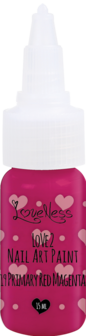 LoveNess | Love 2 Nail Art Paint P. Red Magenta 019