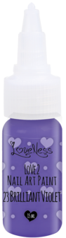 LoveNess | Love 2 Nail Art Paint Brilliant Violet 023