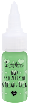 LoveNess | Love 2 Nail Art Paint Yellowish Green 037