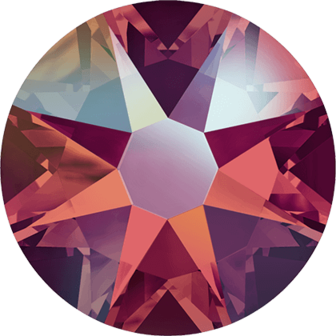 Swarovski Xirius Rose Light Siam Shimmer SS16 36pcs (86)
