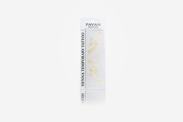 Pavan Henna | Temporary Tattoo | Lovein Lucknow Gold 03