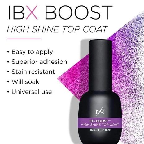 Famous Names - IBX BOOST High Shine Top Coat 15ml