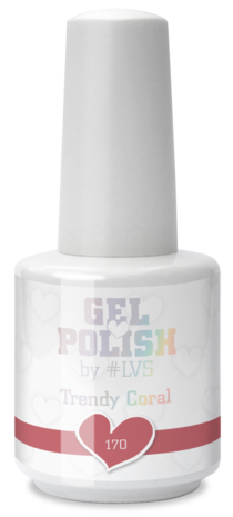 Gel Polish by #LVS | 170 Trendy Coral 15ml