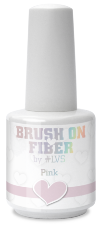 Brush On Fiber by #LVS | Pink 15ml