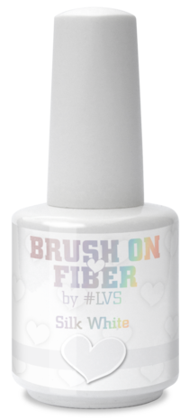 Brush On Fiber by #LVS | Silk White 15ml