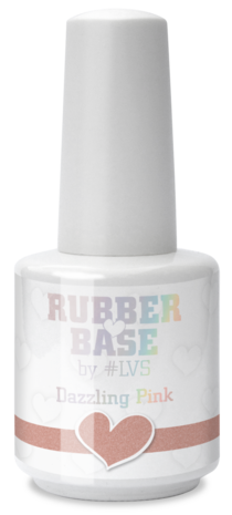 Rubber Base by #LVS | Dazzling Pink 15ml 