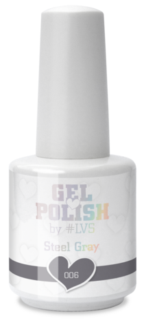 Gel Polish by #LVS | 006 Steel Gray 15ml