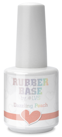 Rubber Base by #LVS | Dazzling Peach 15ml 