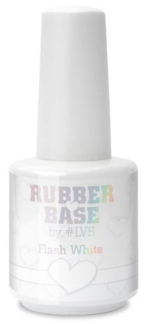 Rubber Base by #LVS | Flash White 15ml 