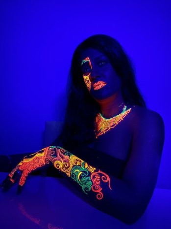 Pavan Henna | Neon Blue
